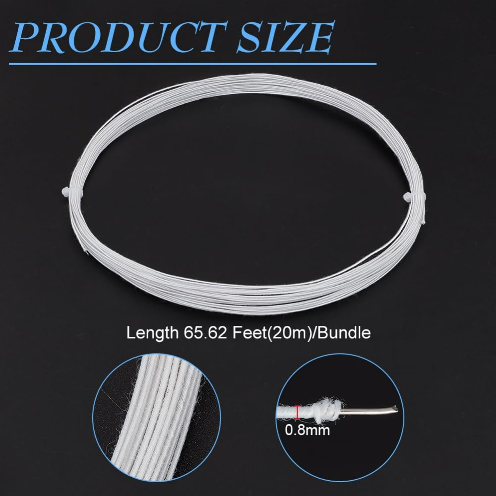 21.8 Yards White Floral Wires  - Wire Stem Florist 리뷰 및 가격