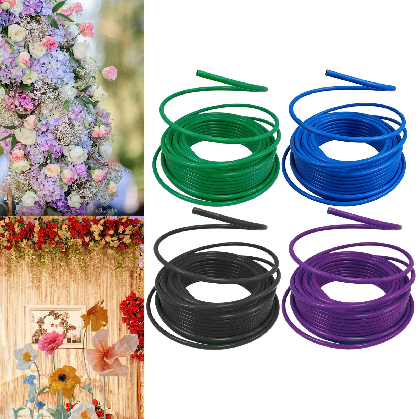 DIY Bouquet Floral Stems Tube  - Wire Stem Florist 리뷰 및 가격