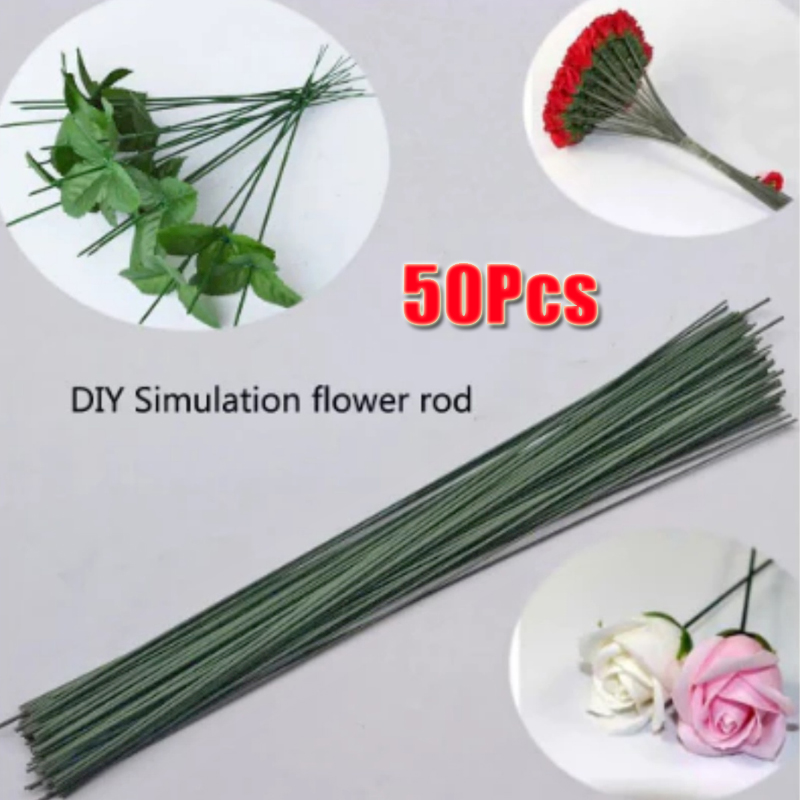 50Pcs 2mm Green Floral Wire St - Wire Stem Florist 리뷰 및 가격