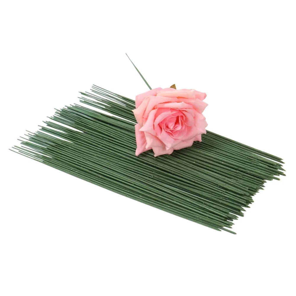 100PCS Artificial Potted Stem  - Wire Stem Florist 리뷰 및 가격