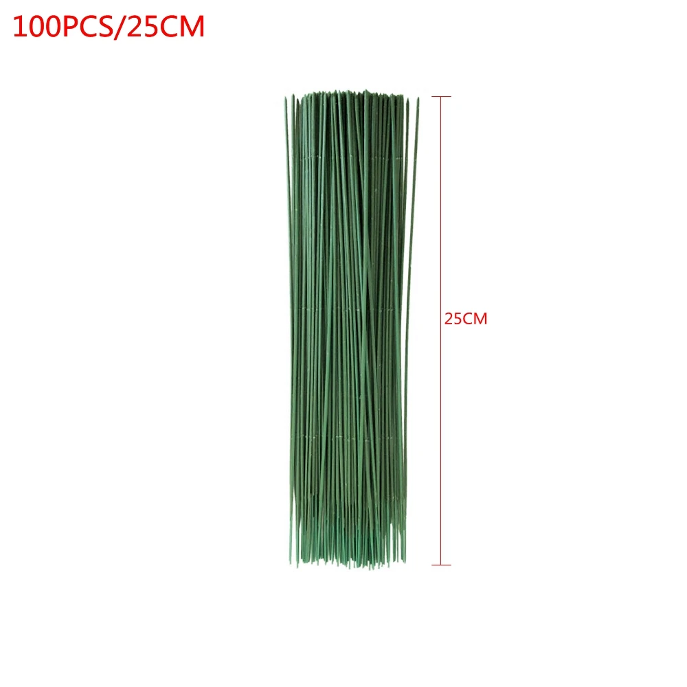 100PCS Artificial Potted Stem  - Wire Stem Florist 리뷰 및 가격