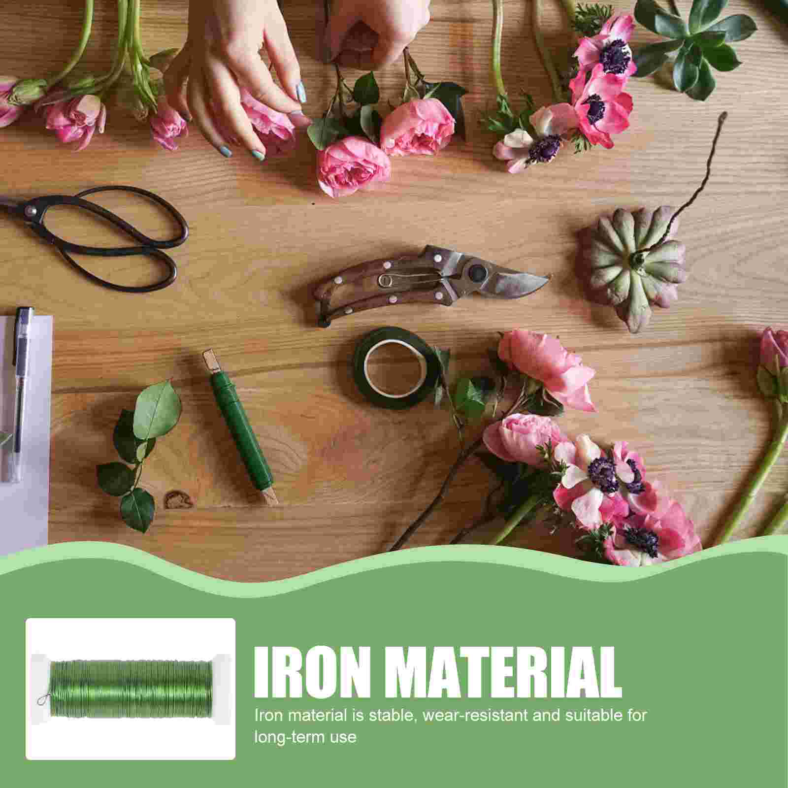 2 Rolls Wrapped Floral Stem Wi - Wire Stem Florist 리뷰 및 가격