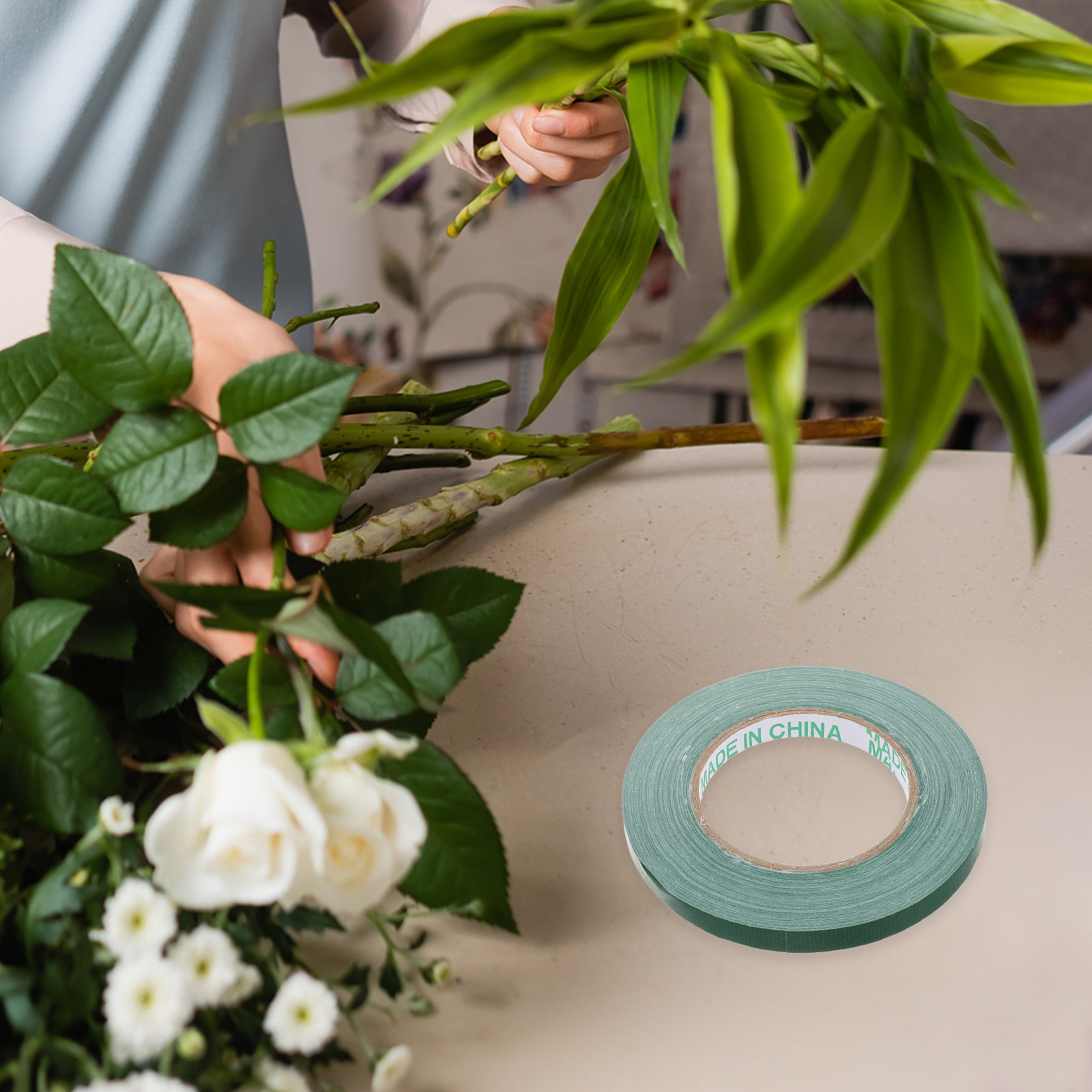 Green Florist Tape Waterproof  - Florist Wreath Supply 리뷰 및 가격