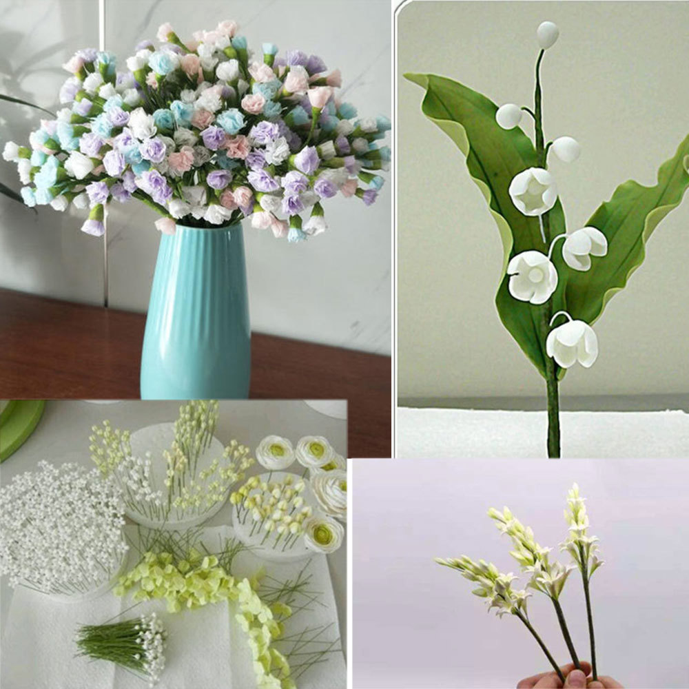 50pcs/lot 26# 0.45mm Floral St - Wire Stem Florist 리뷰 및 가격