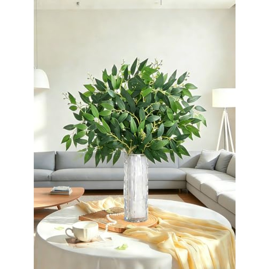 32Pcs Italian Ruscus Greenery  - Ruscus Stem Faux 리뷰 및 가격