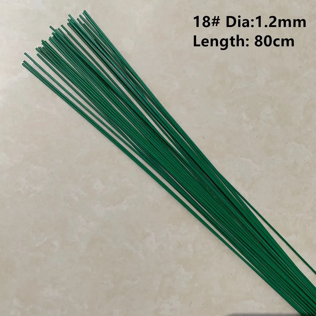 2# 2mm/1.2mm 30pcs 80cm Length - Wire Stem Florist 리뷰 및 가격