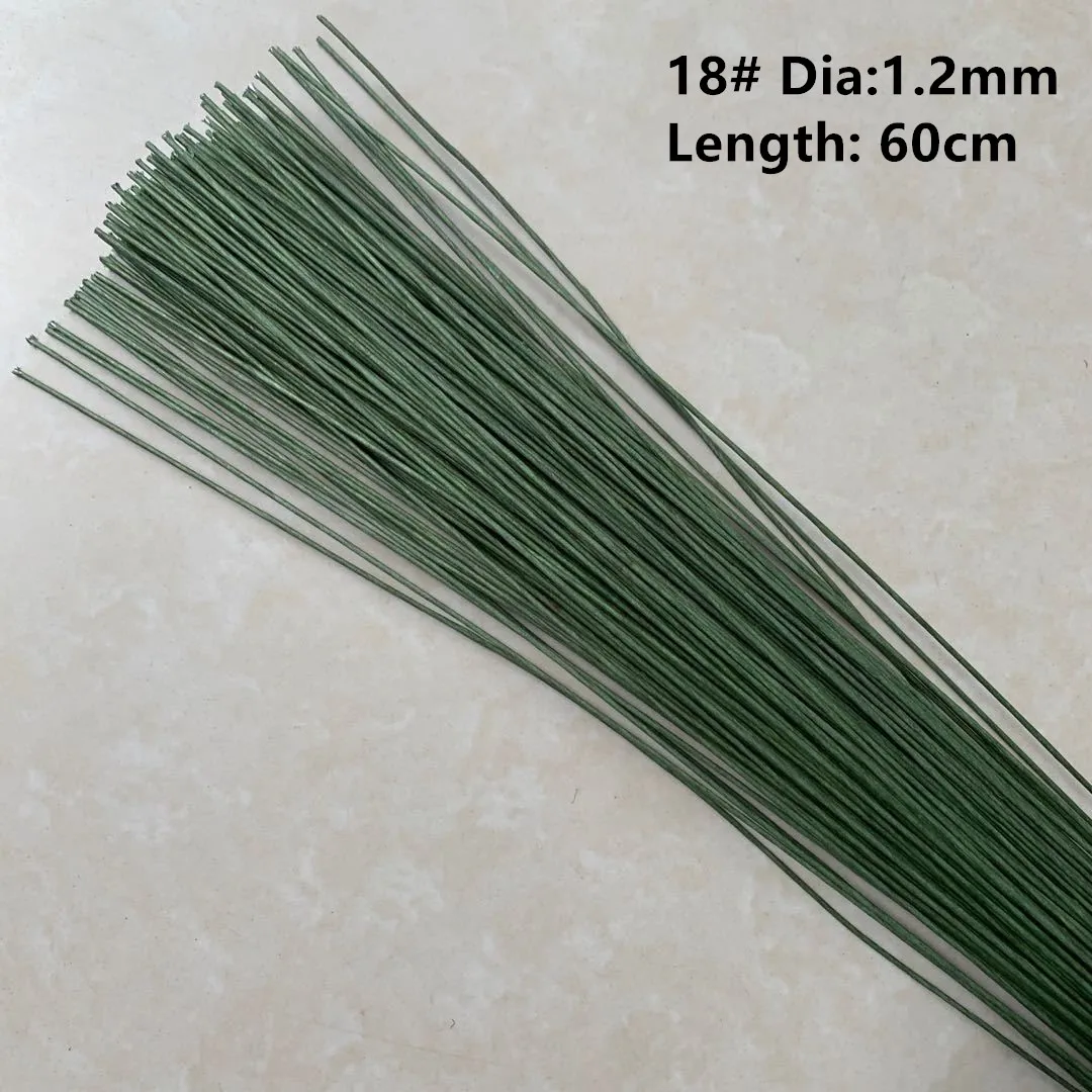 2# 2mm/1.2mm 30pcs 80cm Length - Wire Stem Florist 리뷰 및 가격