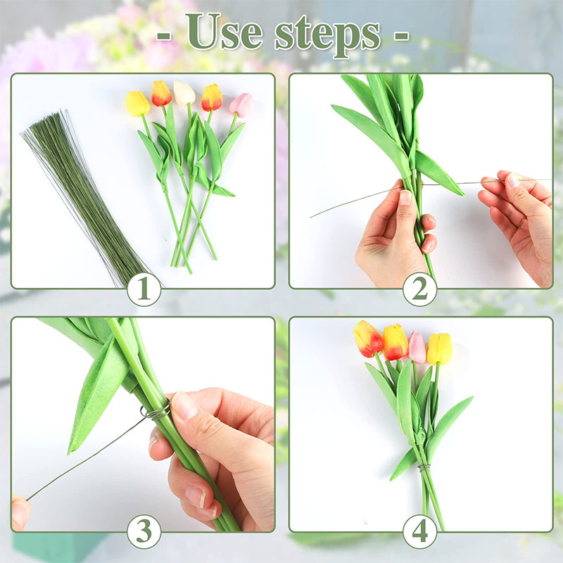 100Pcs Floral Wire High Qualit - Wire Stem Florist 리뷰 및 가격